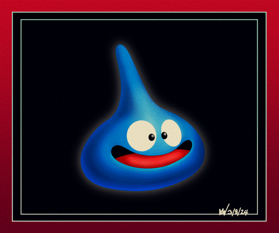 A Slime draws near! (Toriyama tribute) - March 2024